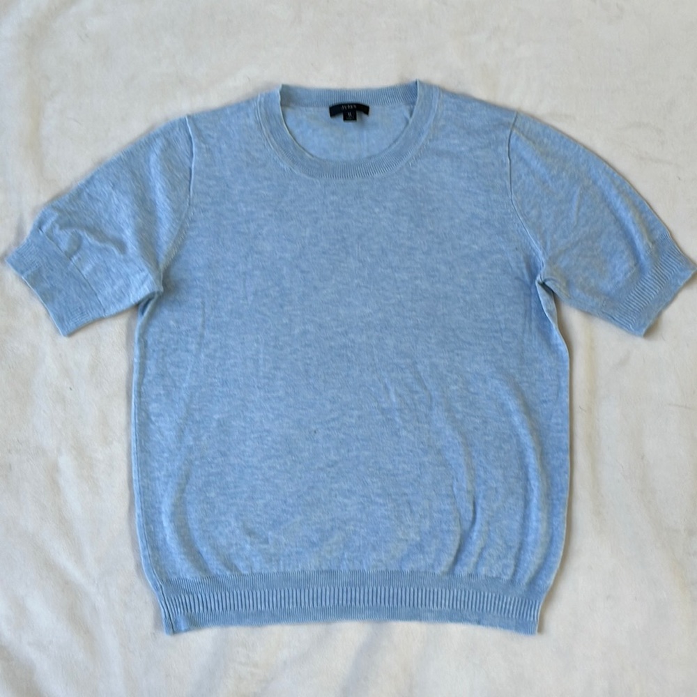 JCrew short sleeve sweater tee
